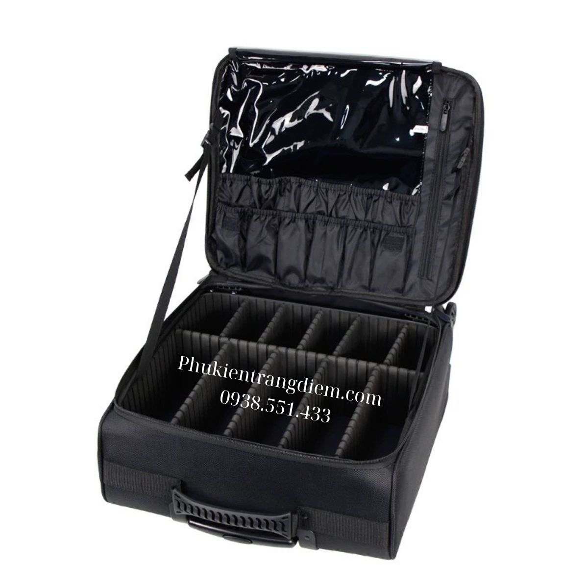 Cốp Trang Điểm Đựng Mỹ Phẩm Make Up Bằng Vải Để Vừa Xe Máy Cao Cấp