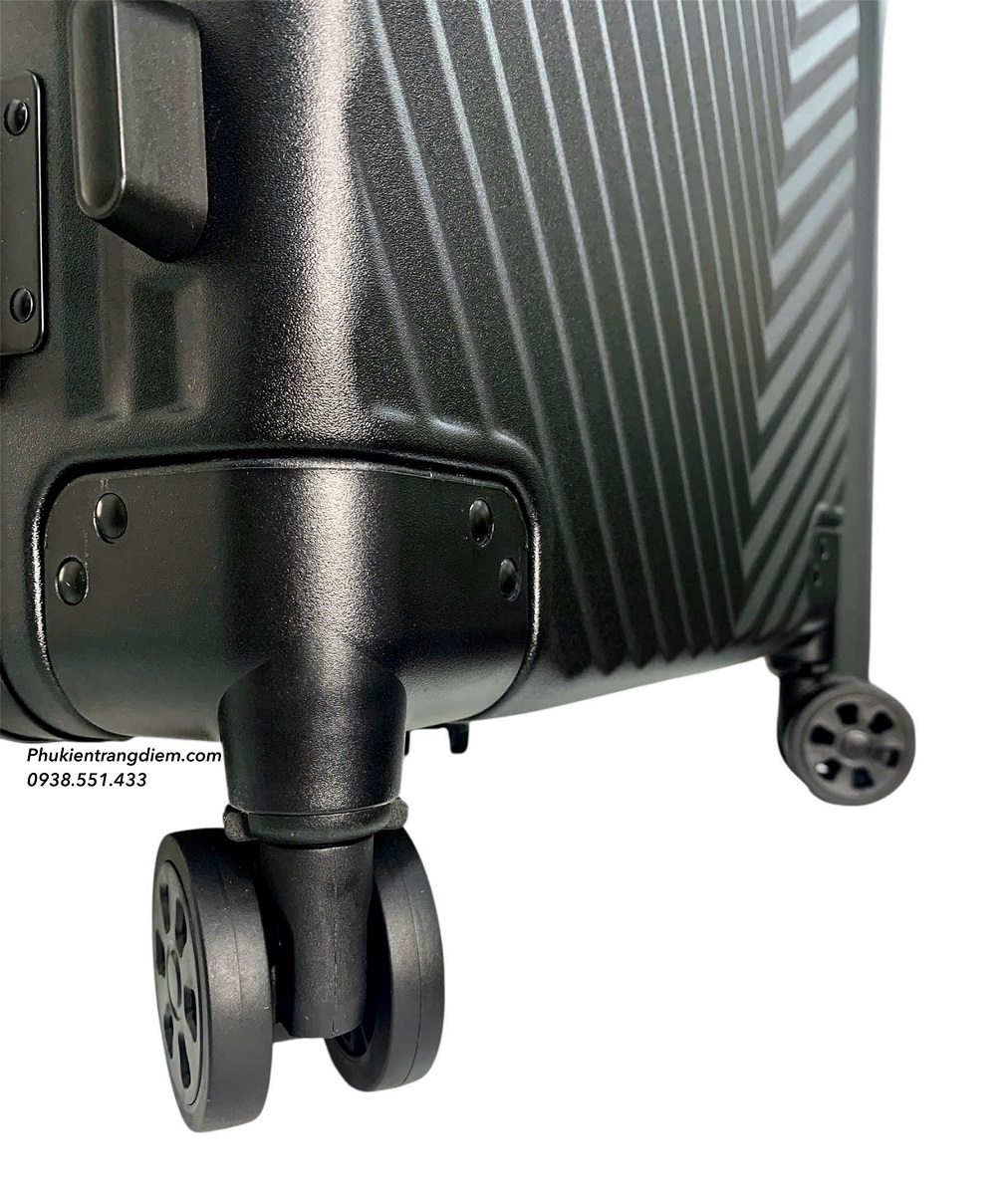 cốp vali kéo BOXSW makeup chuyên nghiệp vỏ cứng khóa số kèm nhiều túi trong để vừa xe máy