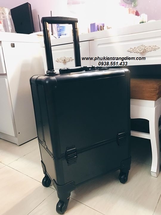 cốp vali kéo đựng đồ trang điểm chuyên nghiệp cao cấp
