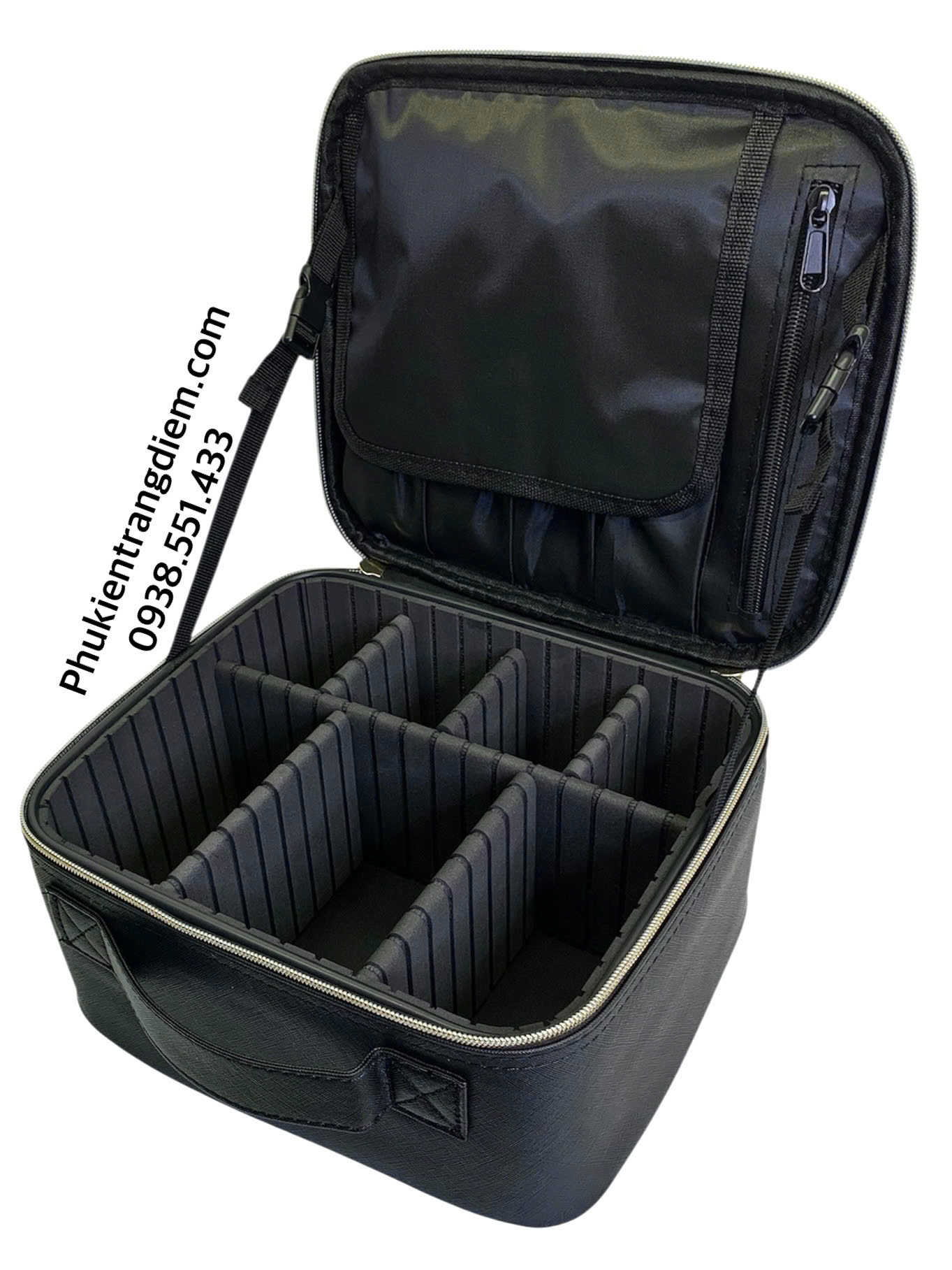 cốp túi bằng da BOXSW đựng mỹ phẩm trang điểm cá nhân du lịch nhỏ gọn